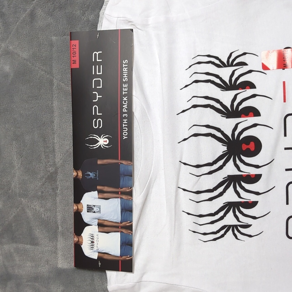NWT 3 T-shirts Spyder youth size Medium 10/12 T-shirts